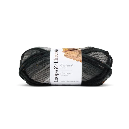 Charisma® Tweed Stripe Yarn by Loops & Threads